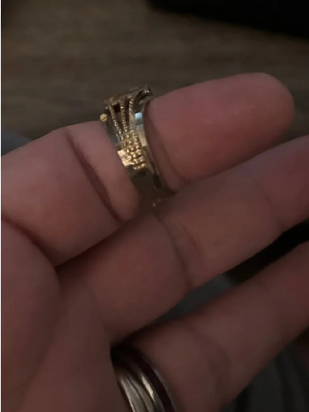 Gold-Tone Multi-Band Statement Ring - Women's Fashion Jewelry